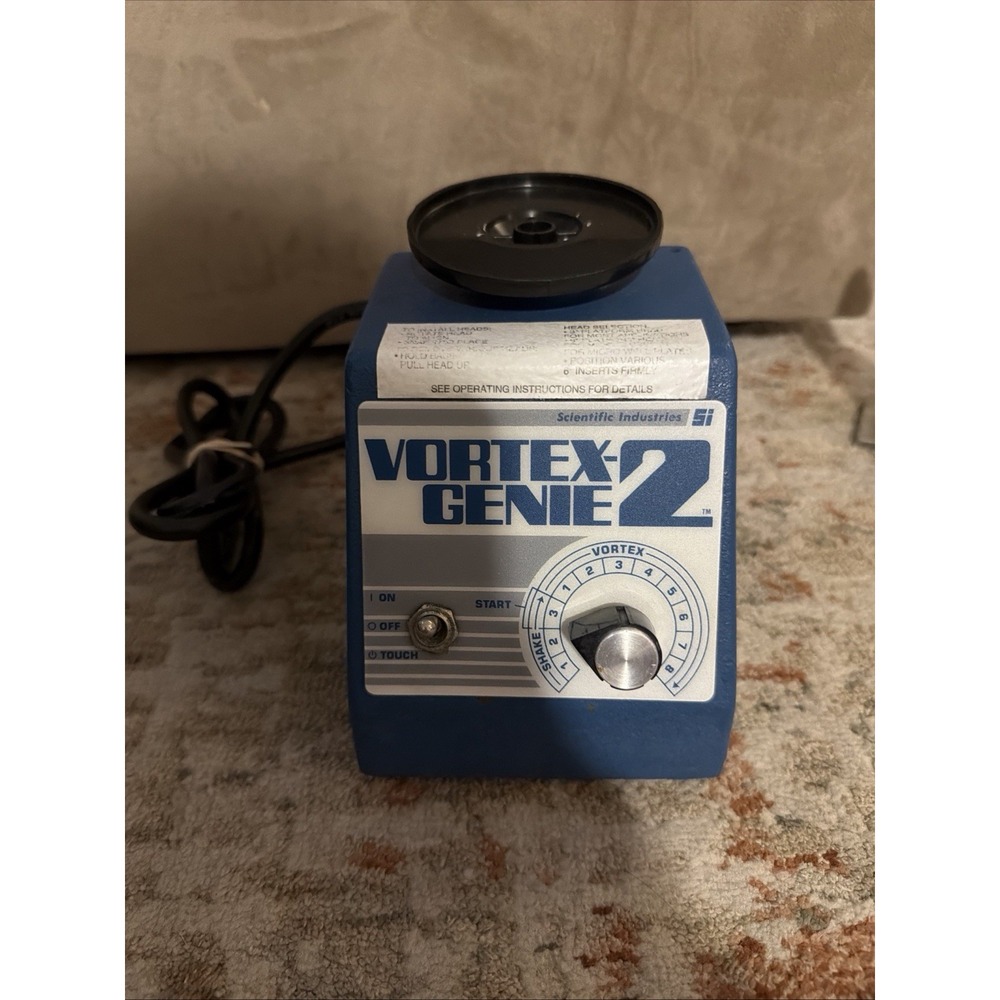 Scientific Industries G-560 Vortex Genie 2 Platform Shaker Mixer USED BO!